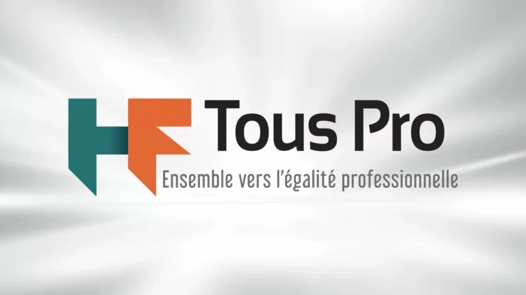 Homme Femme Tous Pro | Création du logotype reflétant l'égalité professionnelle entre les hommes et les femmes